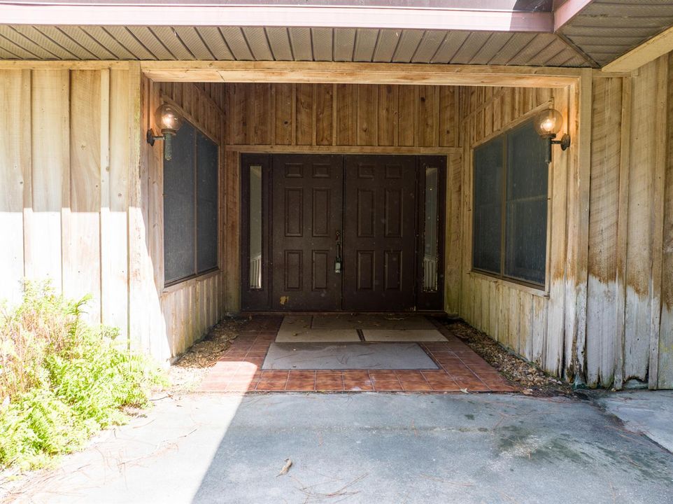 Front door french door exterior