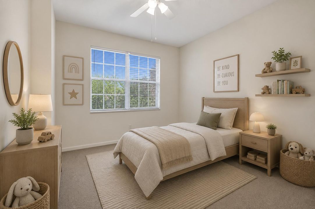 bedroom 2 staging