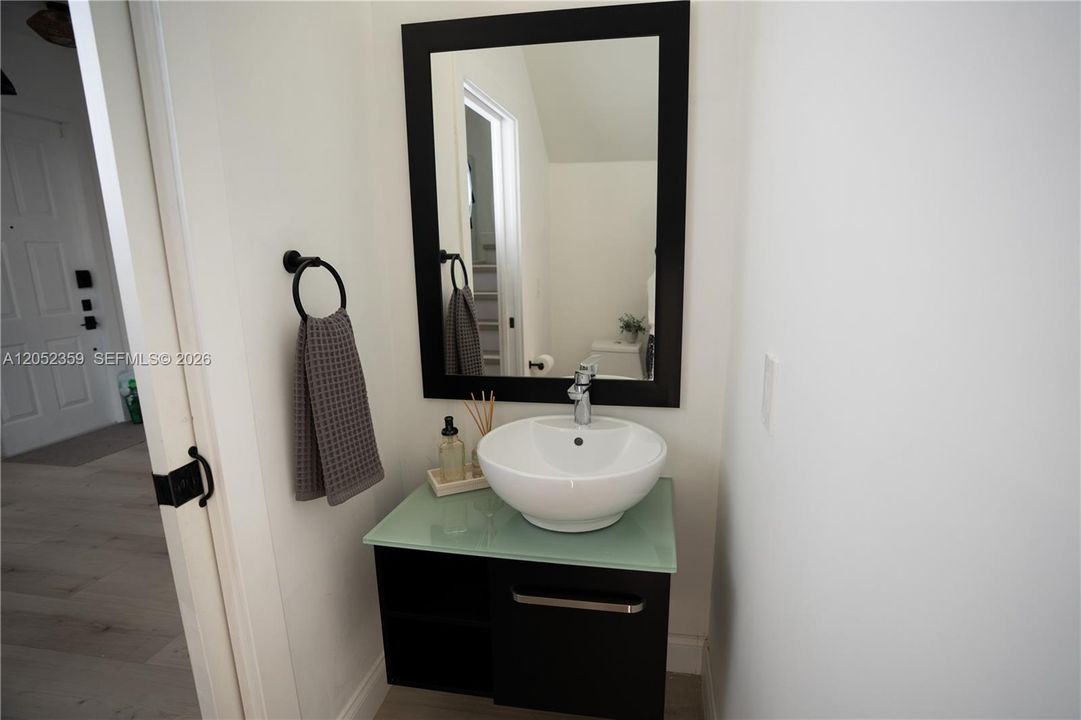 half bathroom