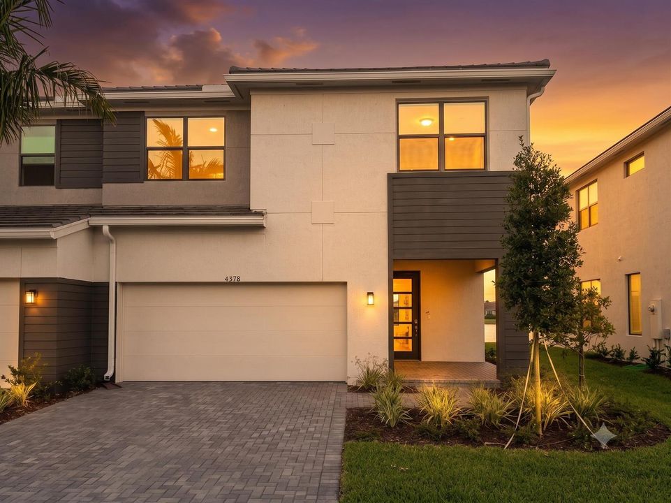 4378 Front exterior-Evening