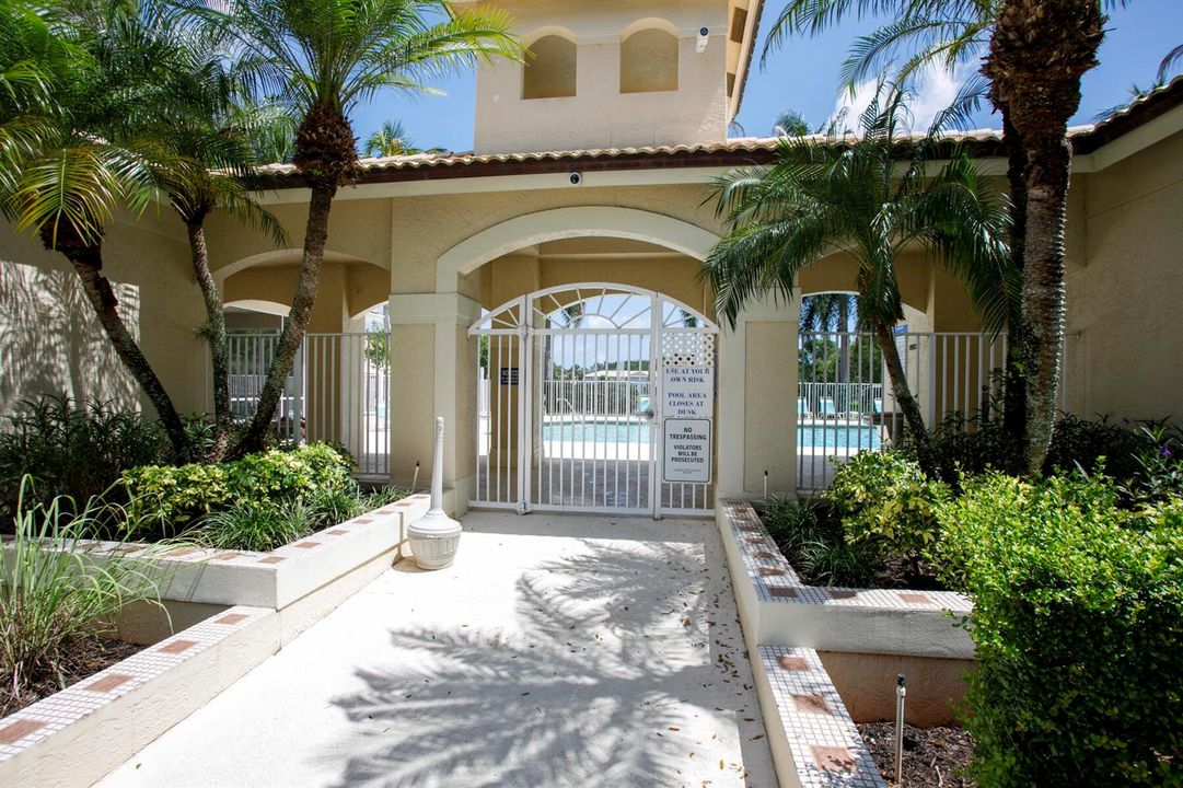Pool Entrance