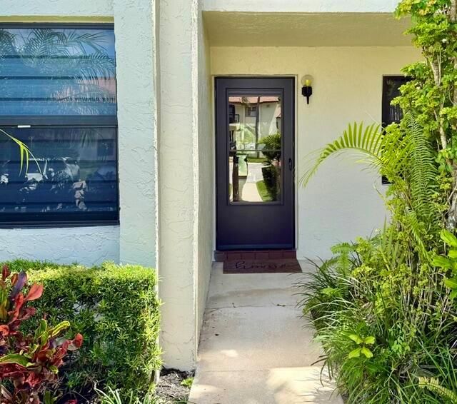 Private front door