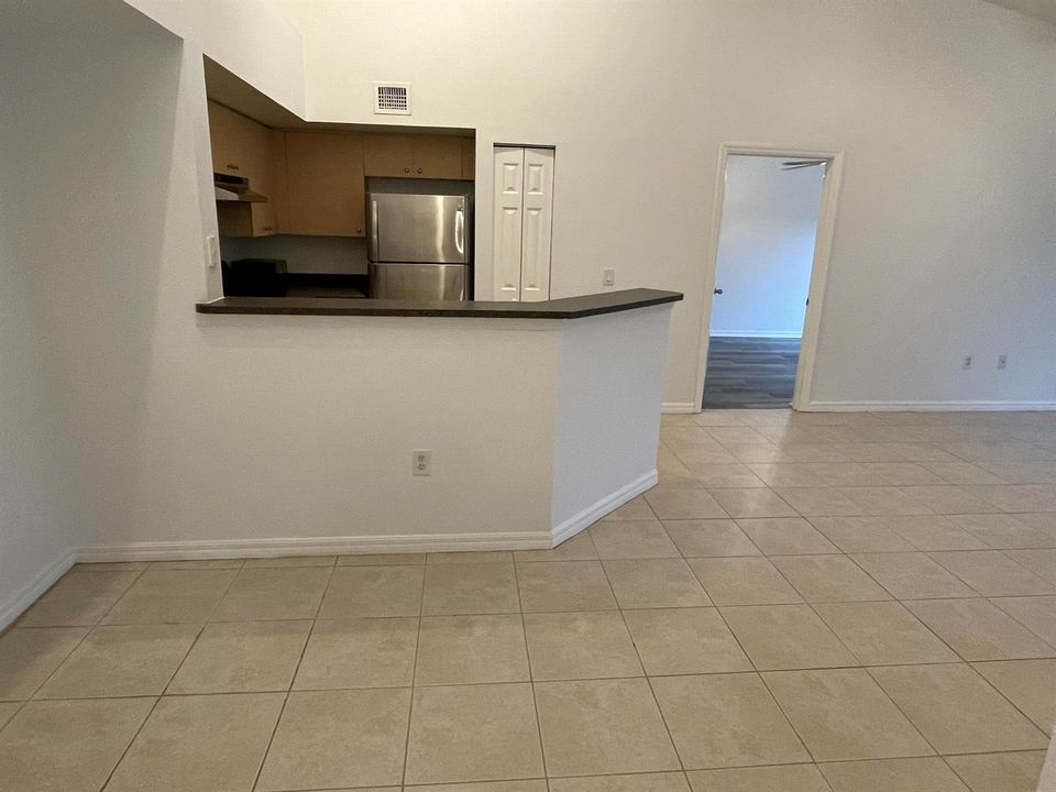 Kitchen and dining area