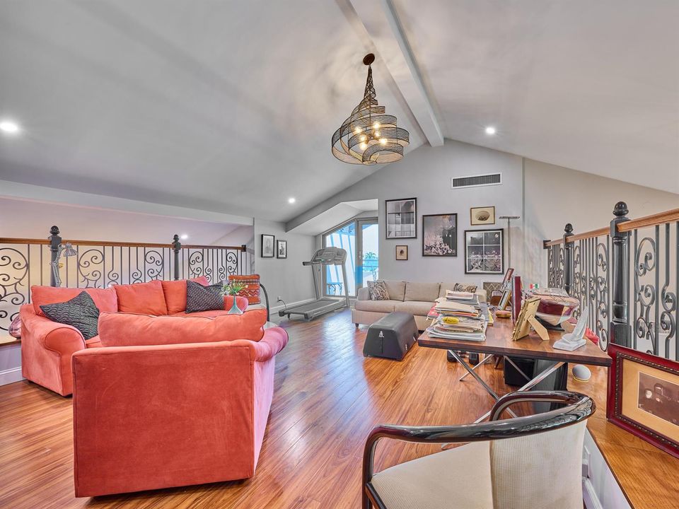 Loft to outside balcony