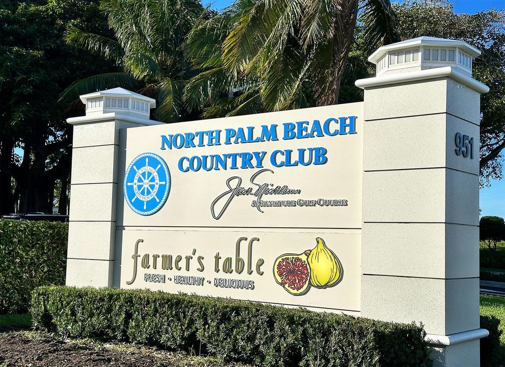 NPBCC Entry Sign