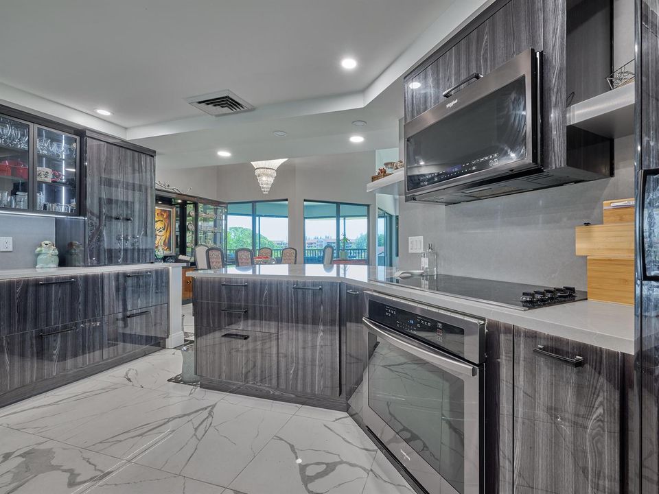 Kitchen to Dining