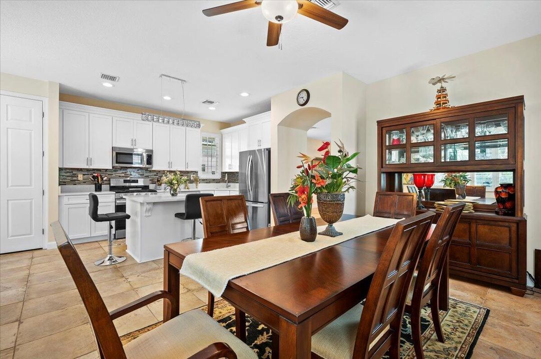 Separate Dining Area