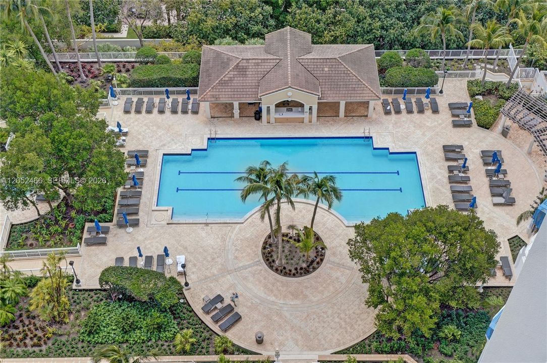 Third of 3 pools in the complex.