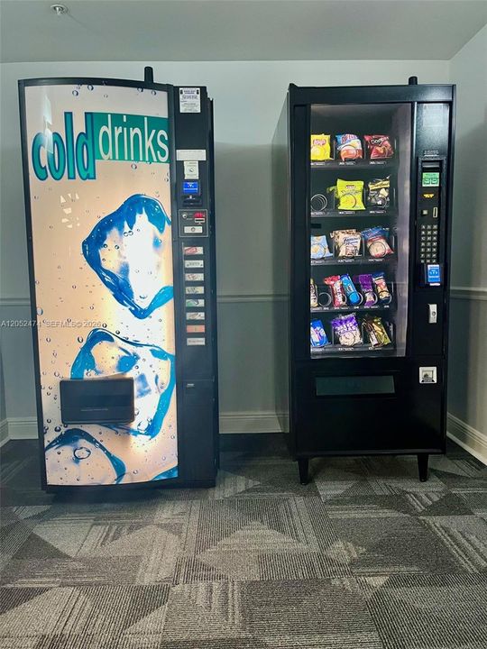 Vending Machines at the gym