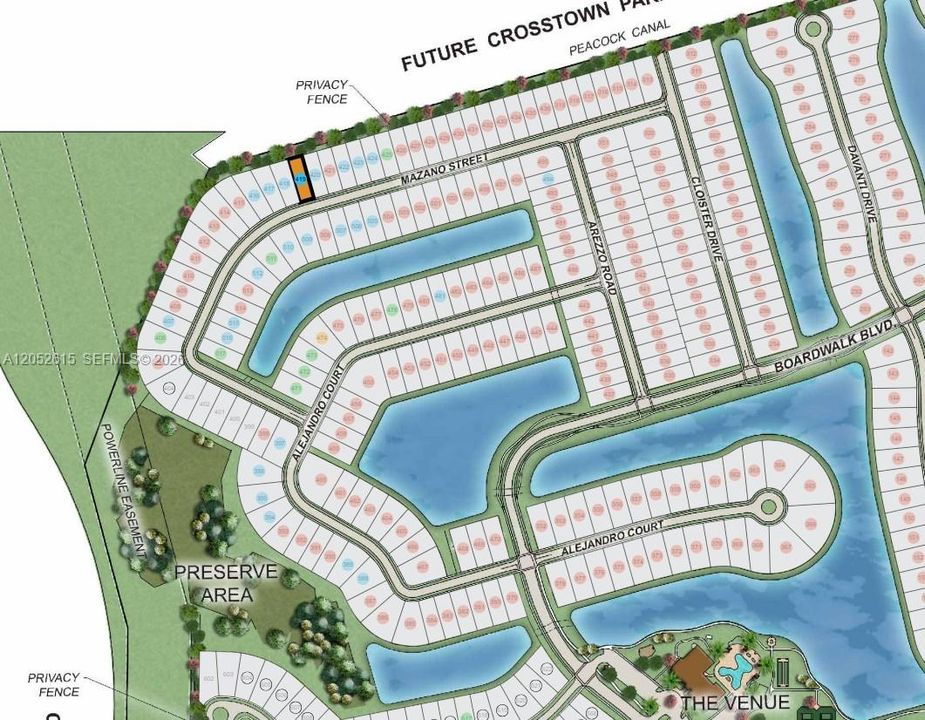 13433 SW Mazzano Street Site Map