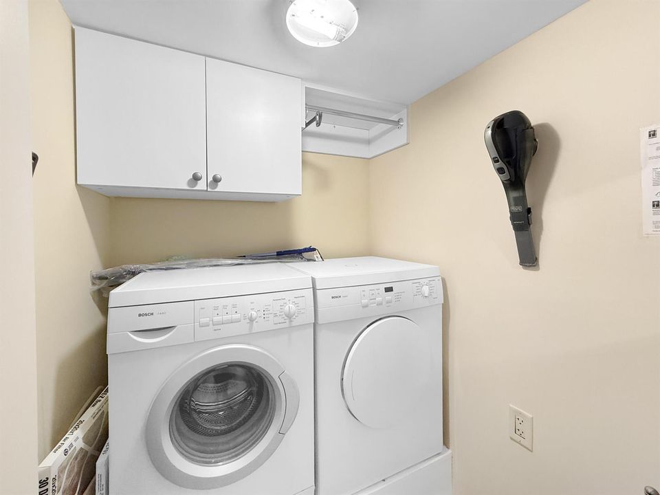 Washer Dryer Inside Unit