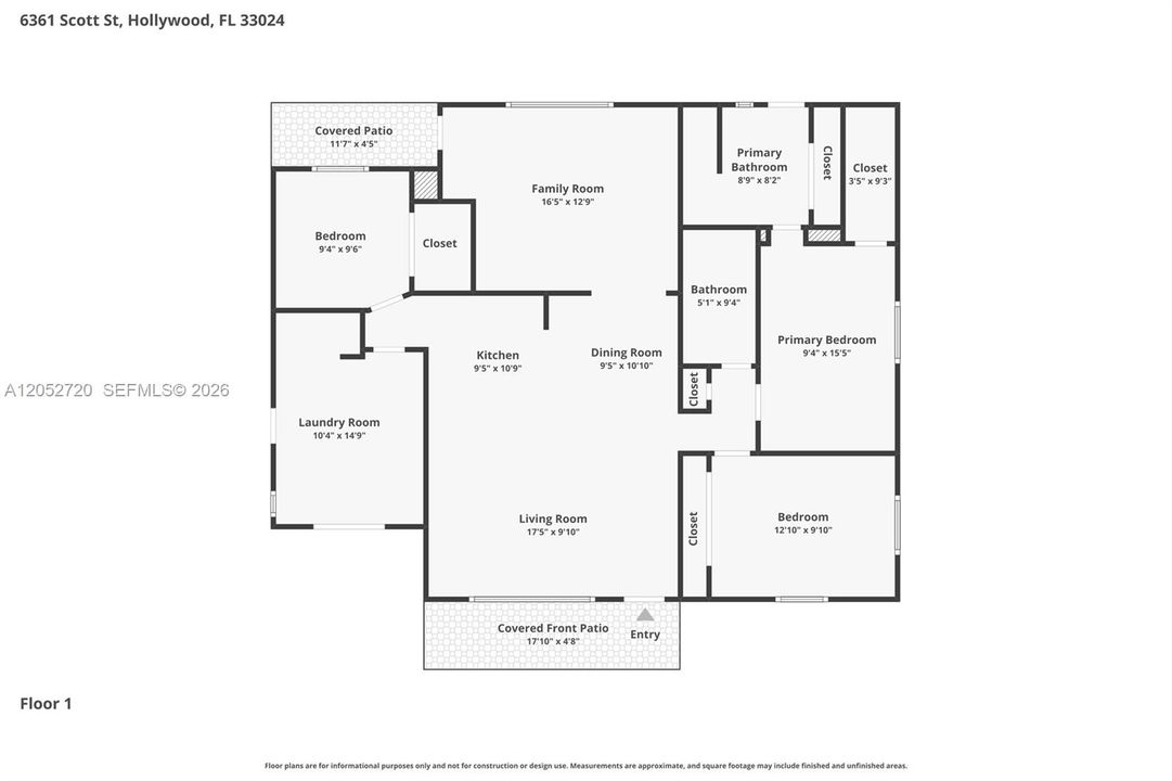 Active With Contract: $539,900 (3 beds, 2 baths, 1574 Square Feet)