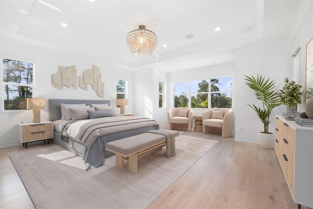 Primary Bedroom - Virtually Staged