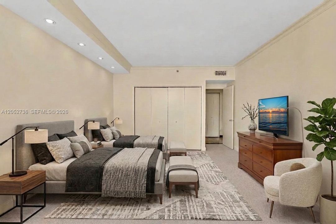 2nd bedroom Virtually Staged