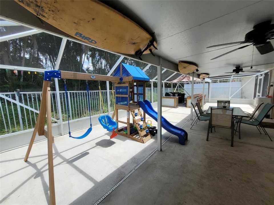 Entertain and Unwind on back porch!