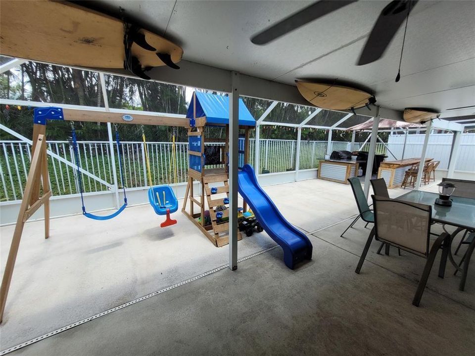 Entertain and Unwind on back porch!