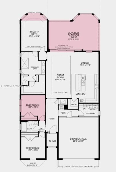 Additional Highlights Include: 8' interior doors, pocket door at hallway, pocket sliding glass door at great room, and pre-plumb for laundry sink at laundry room