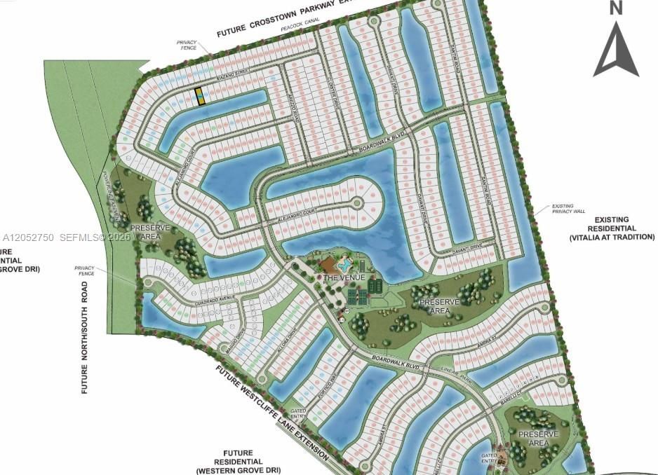 13410 SW Mazzano Street Site Map