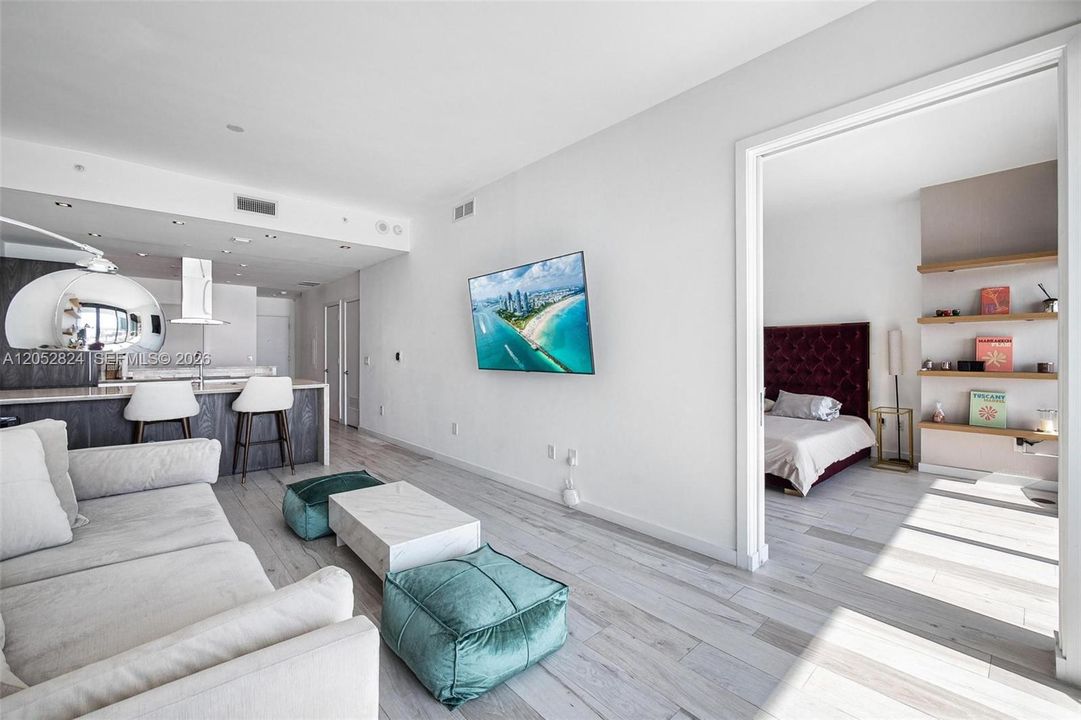 opening into Master Suite