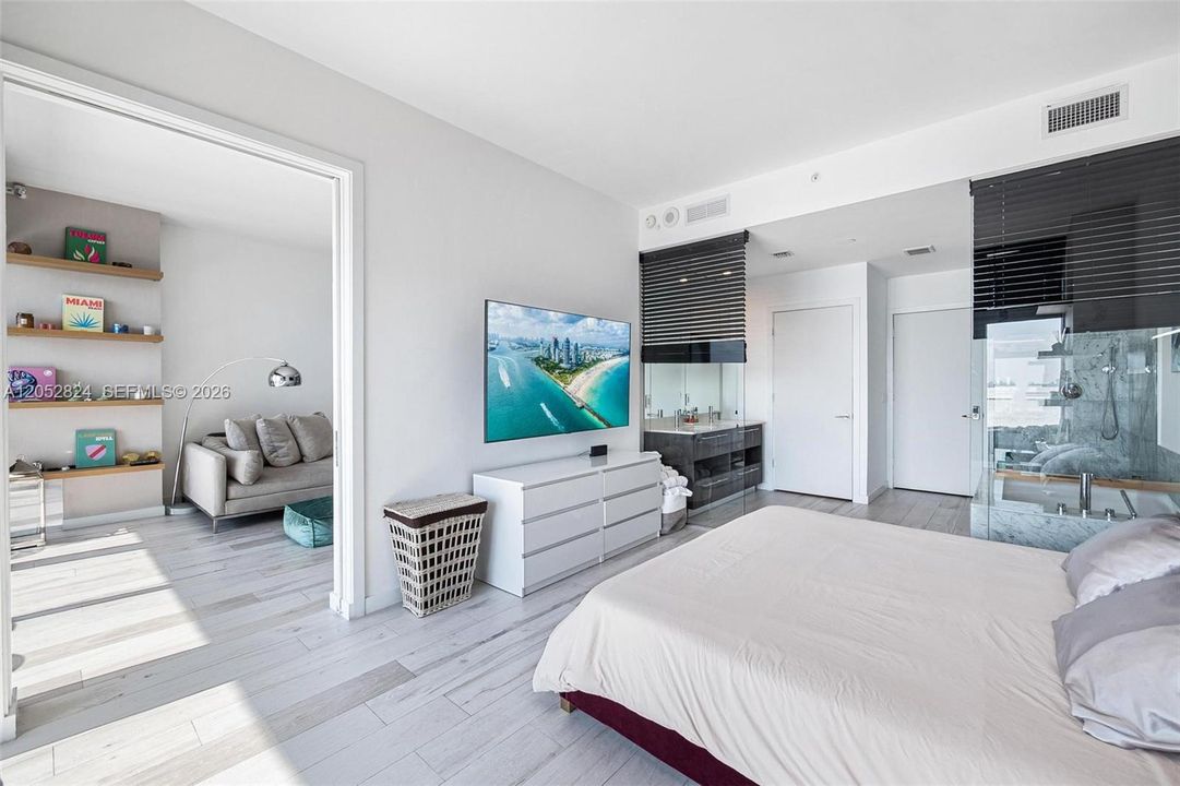 Master Suite opening into Living Room