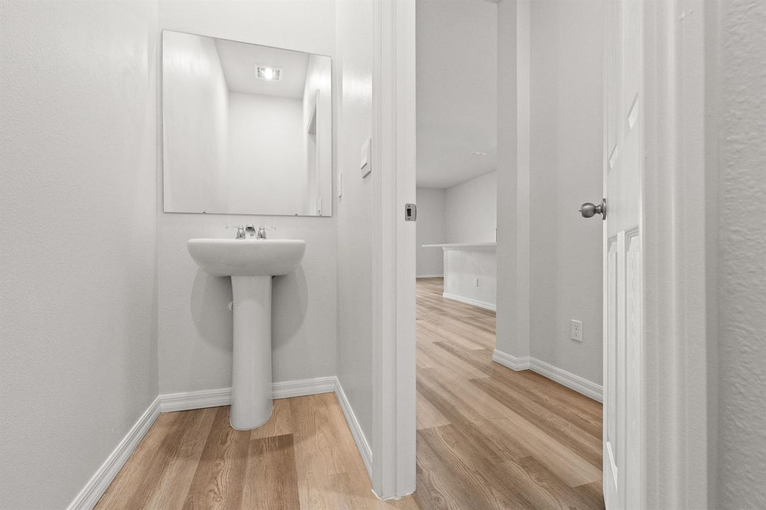 Front Door/Half Bath