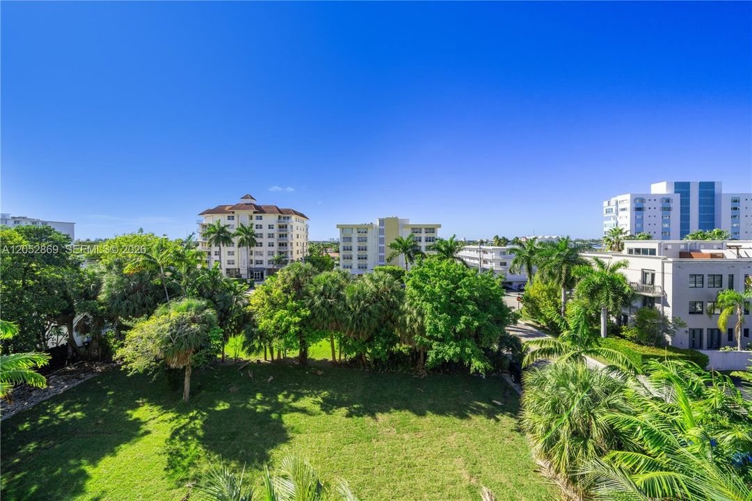 View from guest balcony
