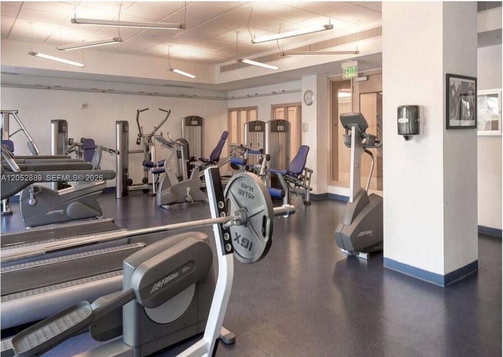FULLY EQUIPPED GYM
