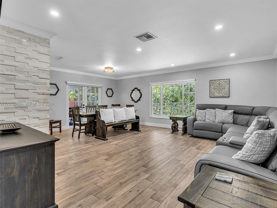 Walk into this beautiful living room!