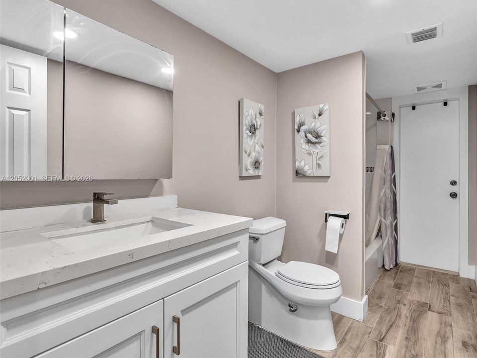 Upgraded Guest bathroom