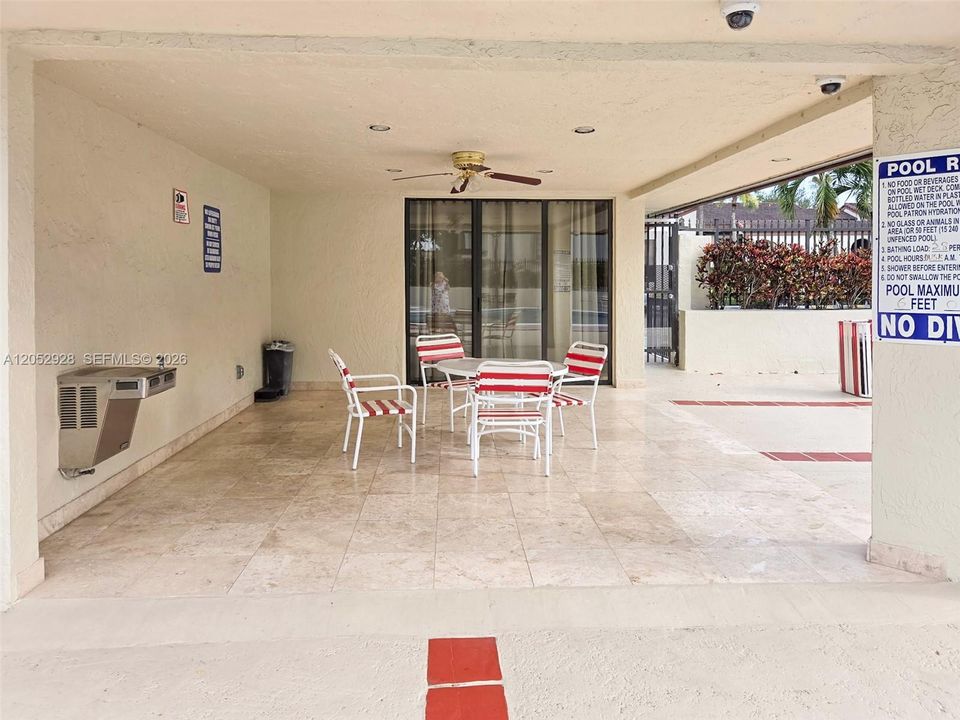 Poolside Patio