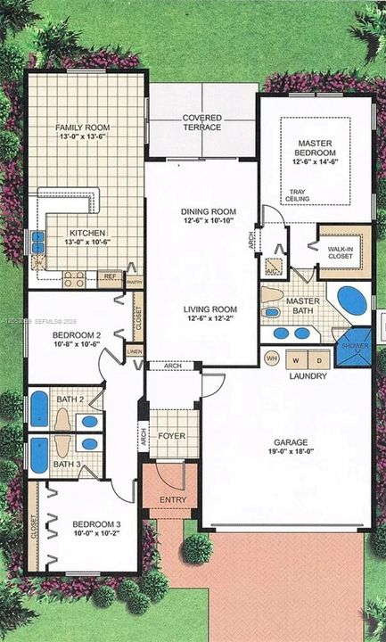 Recently Rented: $2,975 (3 beds, 3 baths, 1930 Square Feet)