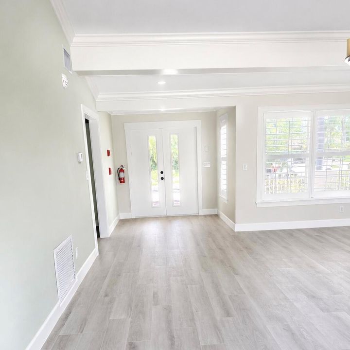 Living Area/ front door