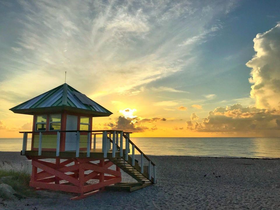 Sunrise on Delray Beach