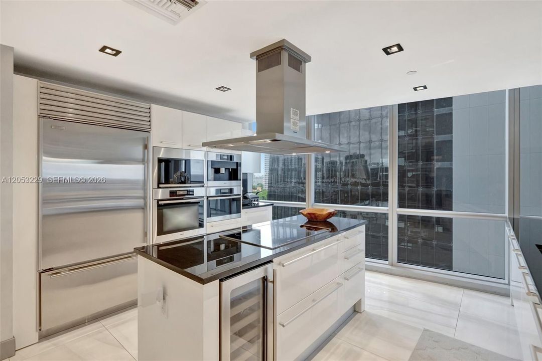 Gourmet Kitchen with Sub-Zero and Miele Appliances