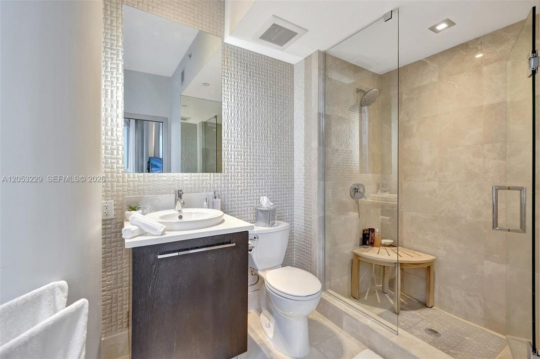 First Bedroom’s Private Full Bathroom