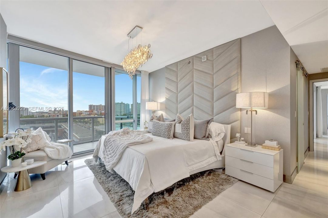 Main Bedroom with Private Full Bathroom and Direct Balcony Access