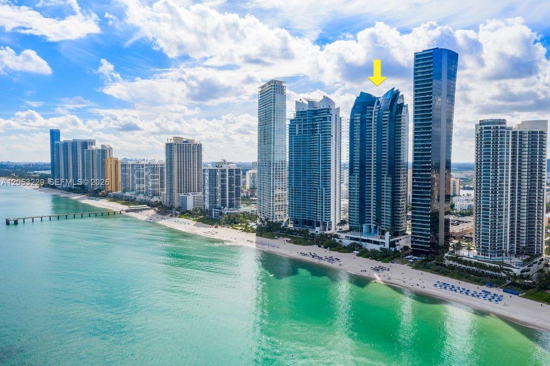 Elevated View of Jade Ocean from the Ocean Side