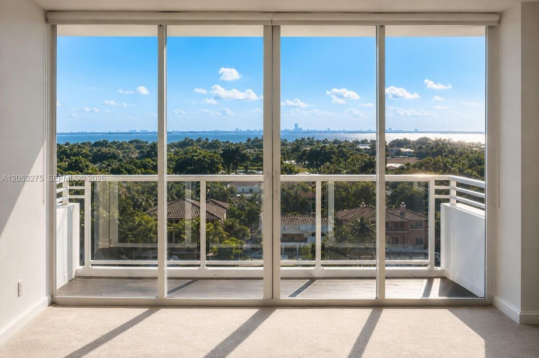Private balcony