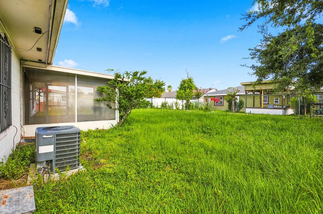 Large Backyard
