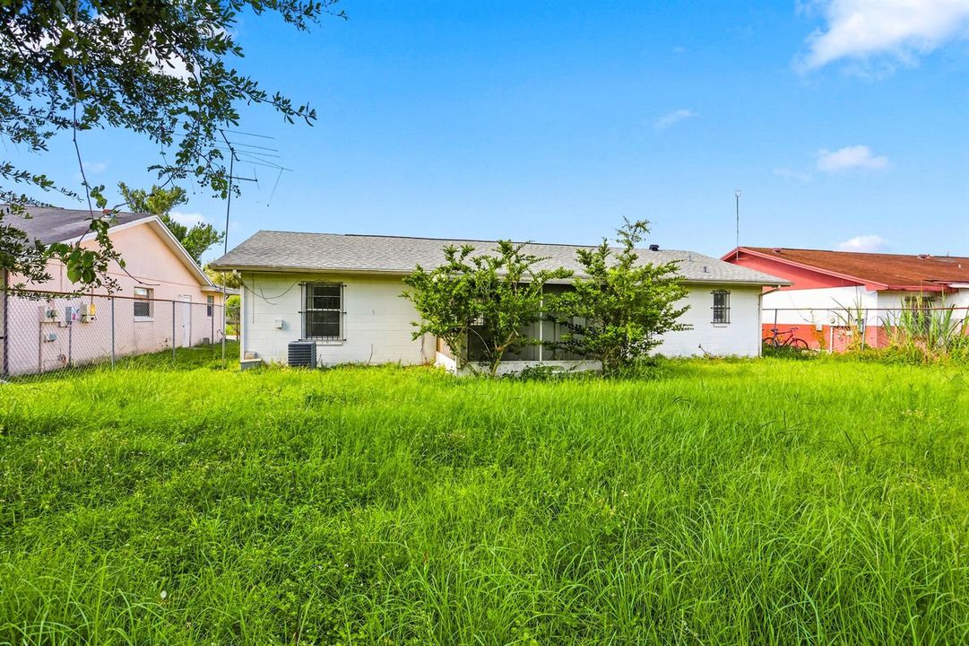 Large Backyard