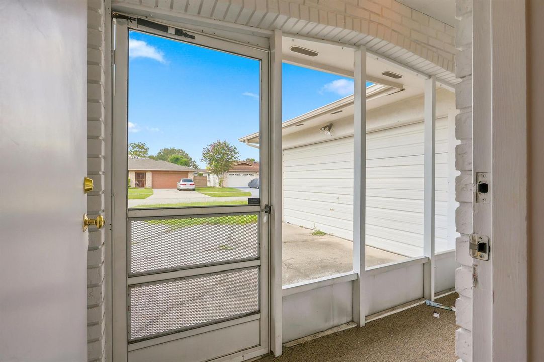 Covered Front Patio