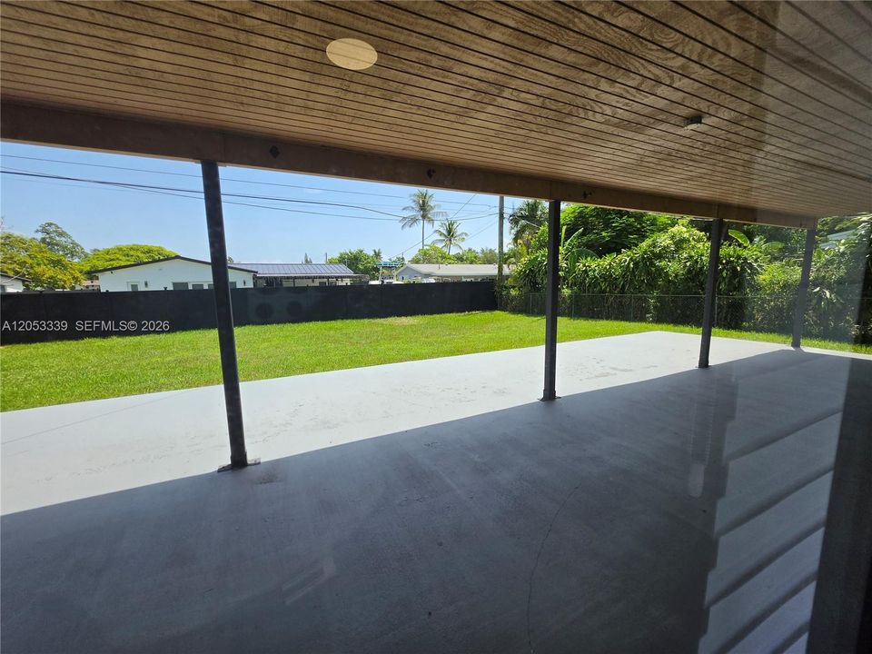 Back Patio