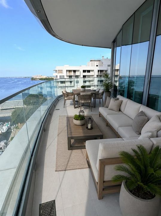 Balcony AI decor