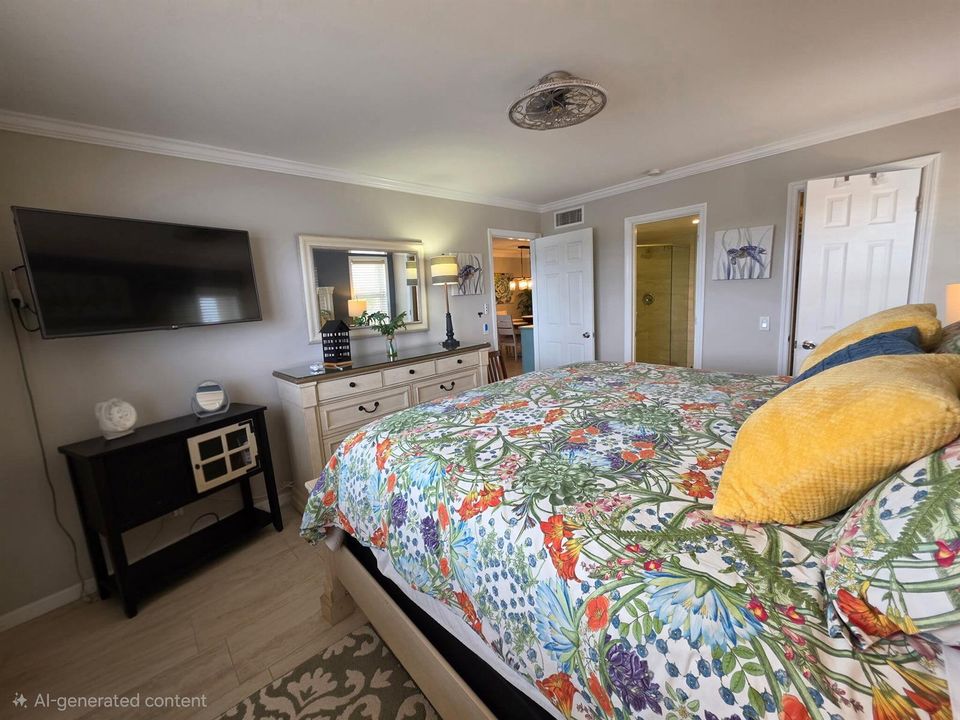 Master Suite With Water Views
