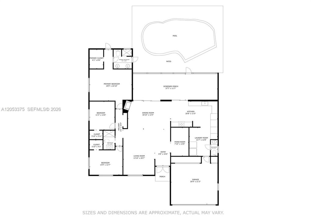 En Venta: $730,000 (3 camas, 2 baños, 2206 Pies cuadrados)