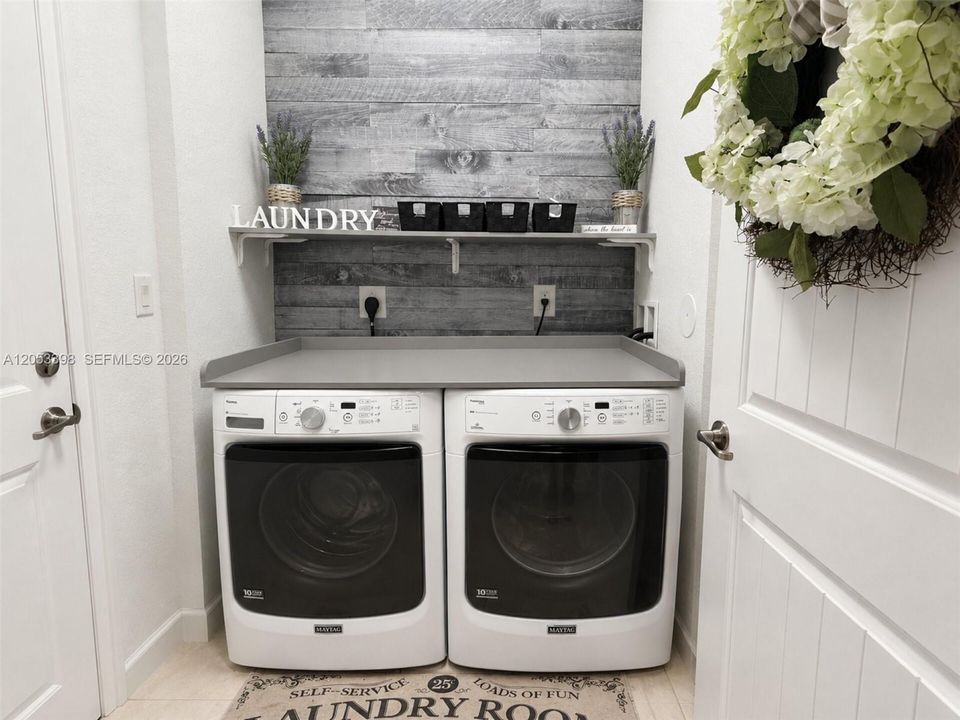 Laundry Room.