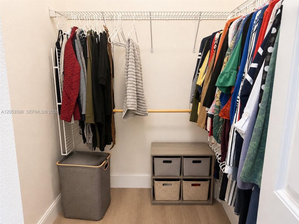 Walk-in Closet.