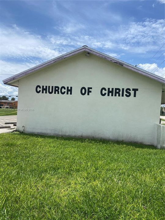 outside