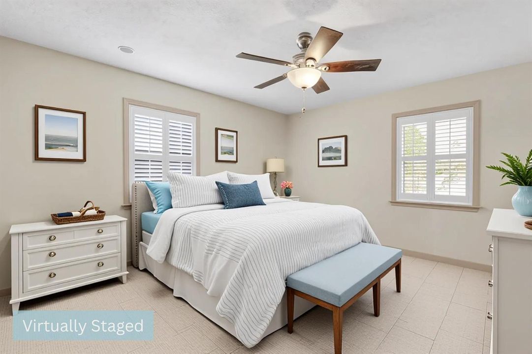 Staged Primary Room