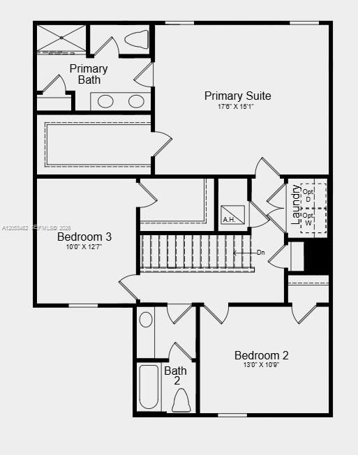 Floor 2 - additional Highlights Include: window blinds throughout the whole house, extended LVP flooring on the first floor, and all appliances included.